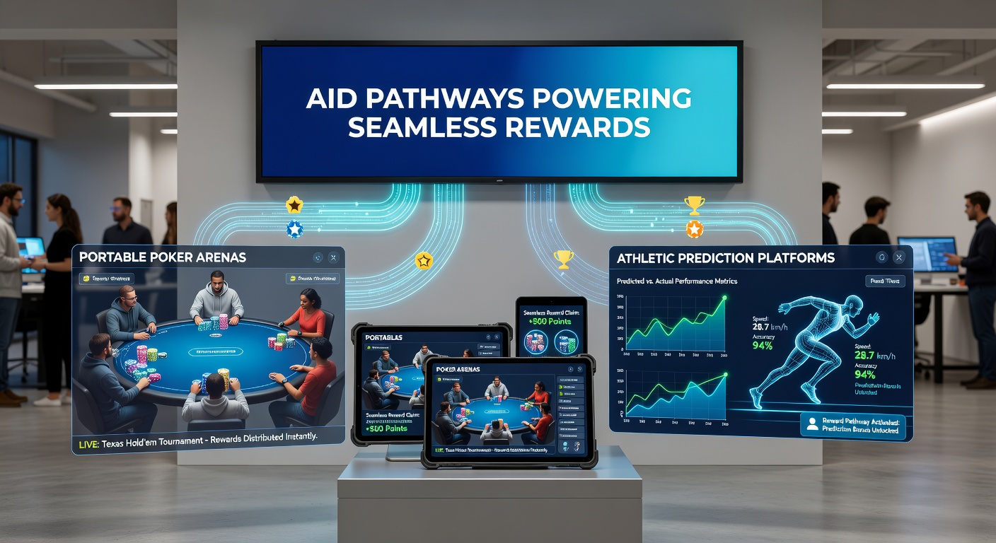 Athletic prediction dashboard with seamless reward and support integration features