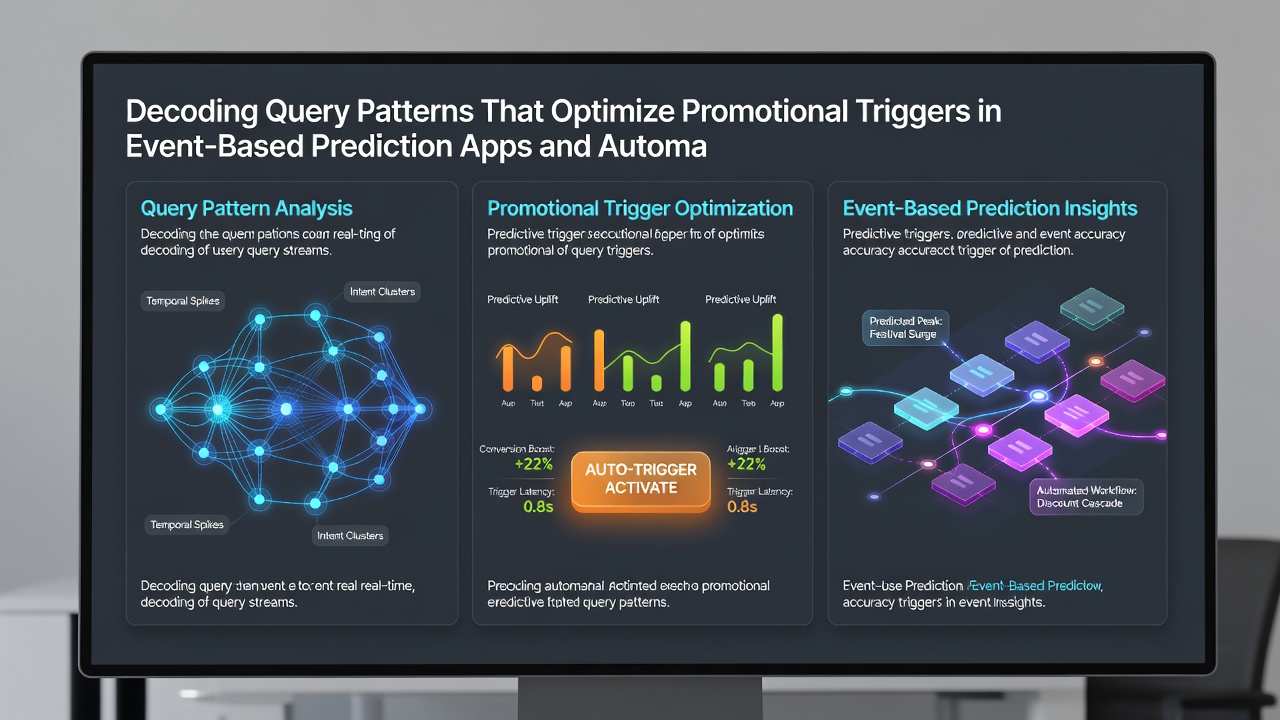 Diagram showing query flow and promotional trigger points in spin environments