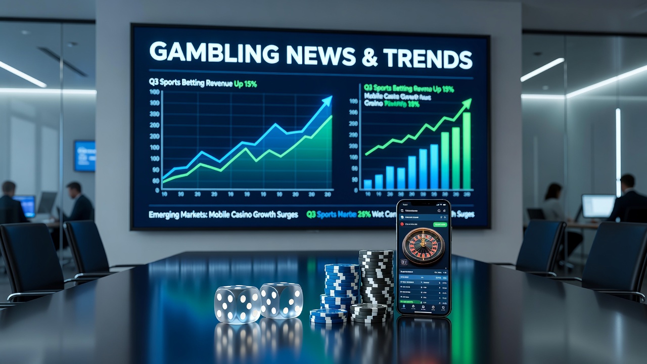American Gaming Association report chart showing Q1 2026 U.S. commercial gaming revenue growth