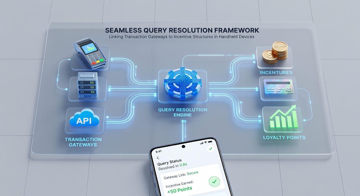 Diagram showing payment gateway connections to slot reward systems and support query handling in mobile environments